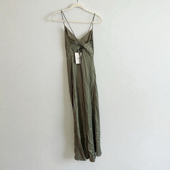 NWT CRASHING PROM MIDI DRESS GREEN Medium - Picture 6 of 14